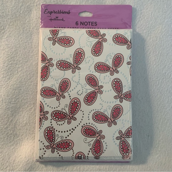 Hallmark Expressions note cards-set of 5 packs blank inside 3 1/2 x 5 1/2 - Picture 4 of 11